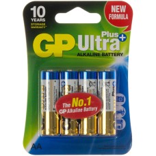 Батарейка GP AA (LR6) Ultra Plus Alkaline 4 шт