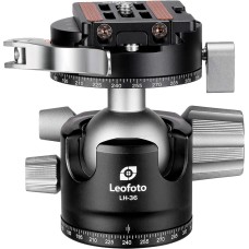 Головка штативна Leofoto LH-36PCL+NP-50 шарова с затискачем ARCA. Шар: 36 мм