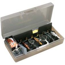 Коробка MTM Broadhead Accessory для 7 наконечників стріл і інших комплектуючих. Колір - сірий.