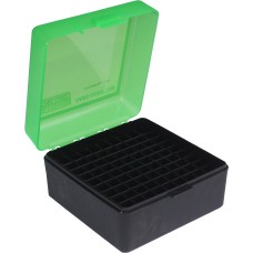 Коробка для патронів MTM кал. 308 Win. Кількість - 100шт. Колір - сіро-зелений
