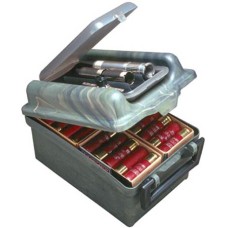Коробка MTM Shotshell/Choke Tube Case для комплекту змінних чоків і 100 патронів кал. 12/76. Колір – камуфляж.
