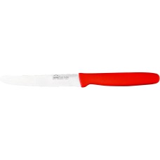 Нож кухонный Due Cigni Table Combo 110 мм. Цвет - красный