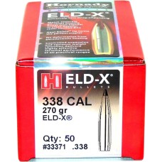 Пуля Hornady ELD-X кал. 338 270 гр/17,5 г. 50 шт