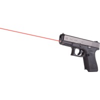 Цілевказівник лазерний LaserMax вбудований для Glock 19 Gen5. Червоний