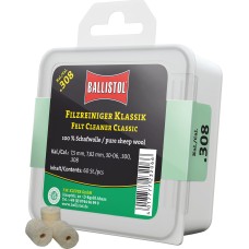 Патч для чищення Ballistol повстяний класичний для кал. 308. 60шт/уп