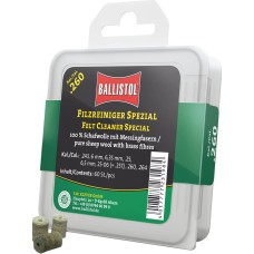 Патч для чистки Ballistol войлочный специальный для кал. 6.5 мм. 60шт/уп