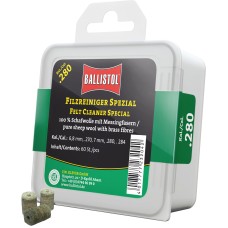 Патч для чистки Ballistol войлочный специальный для кал. 7 мм (.284). 60шт/уп