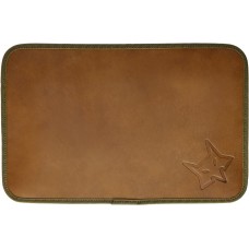 Настольный коврик Fox Leather Mat. Цвет - brown