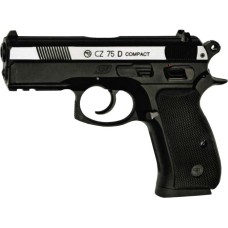 Пистолет пневматический ASG CZ 75D Compact Nickel BB кал. 4.5 мм