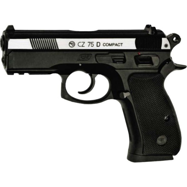 Пистолет пневматический ASG CZ 75D Compact Nickel BB кал. 4.5 мм (1198-10012)
