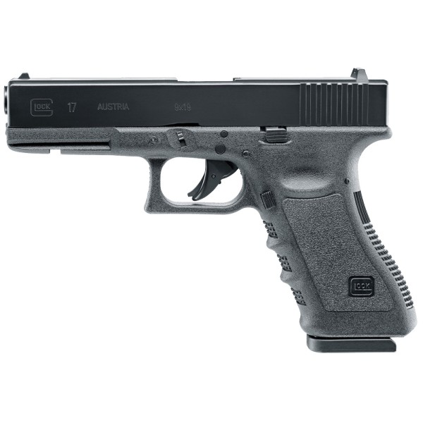 Пістолет пневматичний Umarex Glock 17 Grey Blowback кал. 4.5 мм Pellet+ВВ (1518-10014)