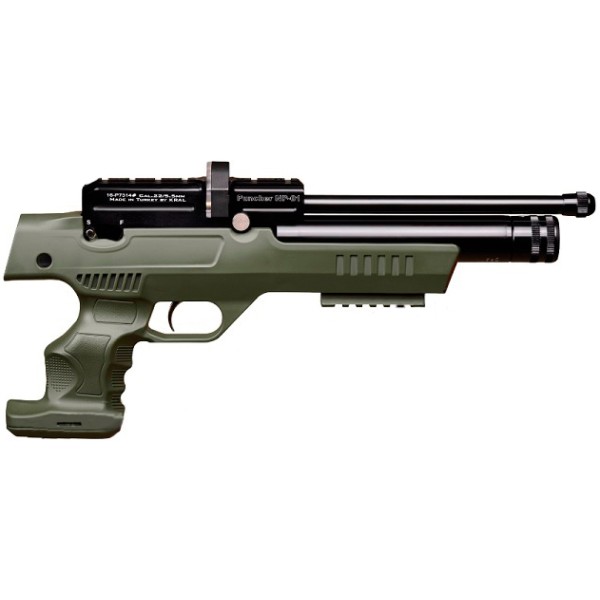 Пистолет пневматический Kral NP-01 PCP кал. 4.5 мм. Olive (1473-10021)