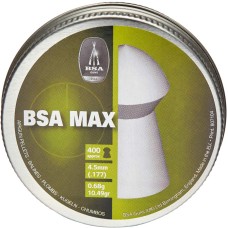 Пули пневматические BSA Max. Кал. - 4.5 мм. Вес - 0.68 г. 400 шт/уп