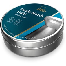 Пули пневматические H&N Finale Match Light. Кал. 4.5 мм. Вес - 0.51 г. 500 шт/уп