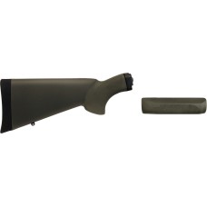 Комплект Hogue OverMolded (приклад + цевье) для Remington 870 кал. 12. Цвет - оливковый