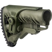 Приклад FAB Defense GLR-16 CP з регульованою щокою для AR15/M16. Olive