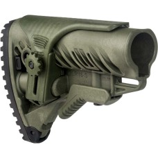 Приклад FAB Defense GLR-16 CP с регулируемой щекой для AR15/M16. Olive