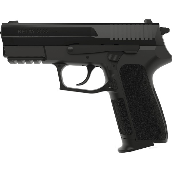 Пистолет стартовый Retay 2022 кал. 9 мм. Цвет - black. (1474-10079)