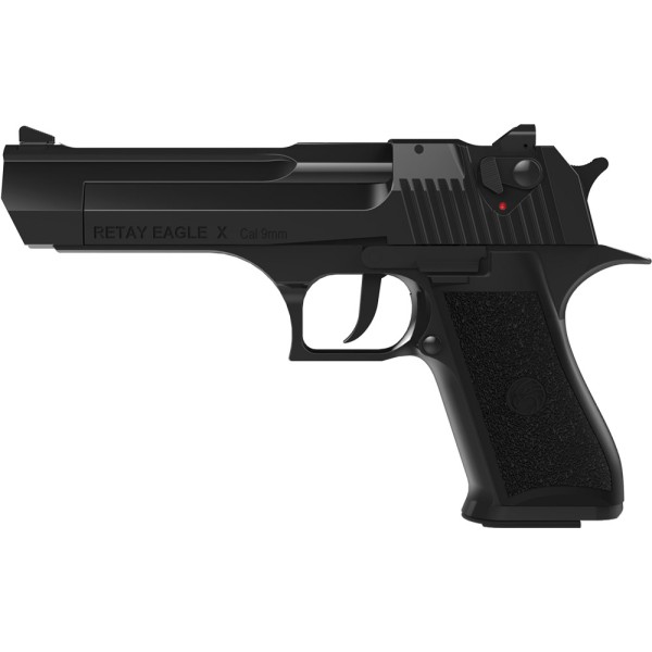 Пистолет стартовый Retay Eagle X кал. 9 мм. Цвет - black. (1474-10020)