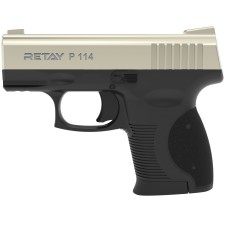 Пистолет стартовый Retay P114 кал. 9 мм. Цвет - satin.