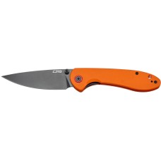 Нож CJRB Feldspar Black Blade Orange