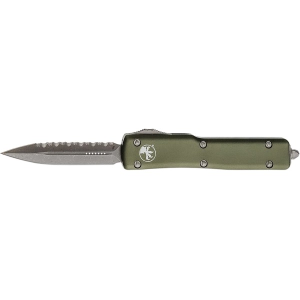Нож Microtech UTX-70 Double Edge Apocalyptic FS. Ц: od green (1272-10244)