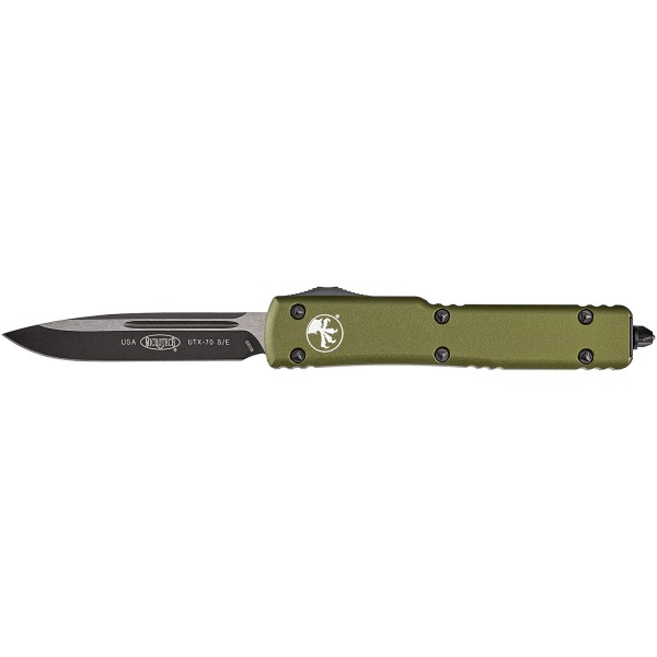 Нож Microtech UTX-70 Drop Point Black Blade Od Green (1272-10234)