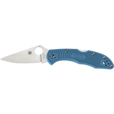 Нож Spyderco Delica 4 Flat Ground Blue
