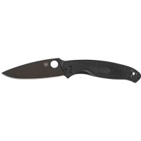 Нож Spyderco Resilience Black Blade