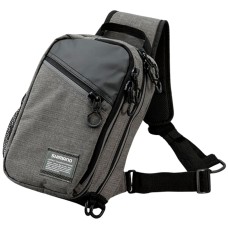 Сумка Shimano Sling Shoulder Bag Medium 10х22x37cm ц:мелланж