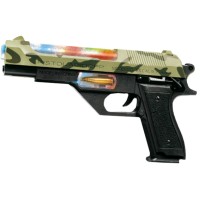Пистолет свето-звуковой ZIPP Toys Пустынный орел. Цвет - камуфляж