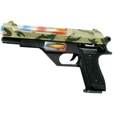 Пістолет світло-звуковий ZIPP Toys Пустельний орел. Колір - камуфляж