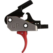 Ударно-спусковий механізм JP Enterprises Fire Control Module Curved Trigger Red для карабінів на базі AR-10/AR-15