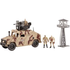 Игровой набор ZIPP Toys Военный внедорожник Хамви