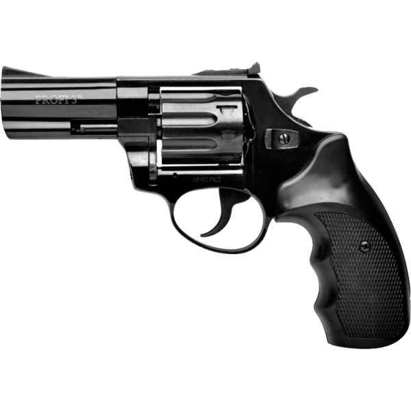 Револьвер флобера ZBROIA PROFI-3. Материал рукояти - пластик (1225-10004)