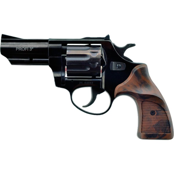 Револьвер флобера ZBROIA PROFI-3 Pocket. Материал рукояти - пластик (1225-10009)